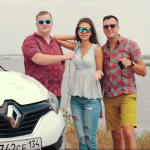 Тест-драйв нового Renault Kaptur от ведущих шоу «Три-четыре»